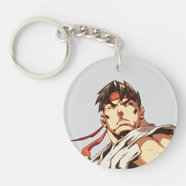 Ryu Close-Up Keychain (Front)