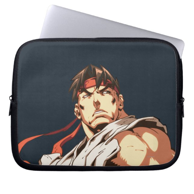 Ryu Close-Up Laptop Sleeve (Front)