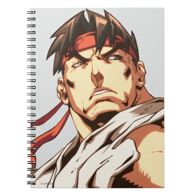 Ryu Close-Up Notebook (Front)