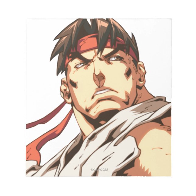 Ryu Close-Up Notepad (Front)