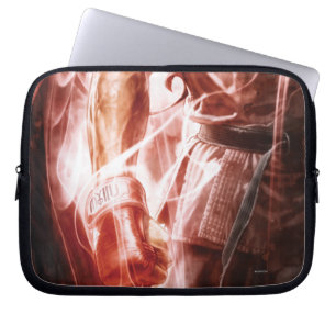 Ryu Glowing Right Arm Laptop Sleeve