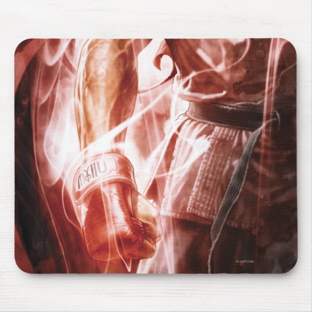 Ryu Glowing Right Arm Mouse Pad (Front)