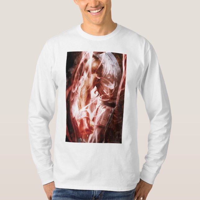 Ryu Glowing Right Arm T-Shirt (Front)