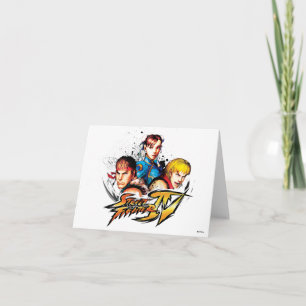 Ryu, Ken & Chun-Li Card