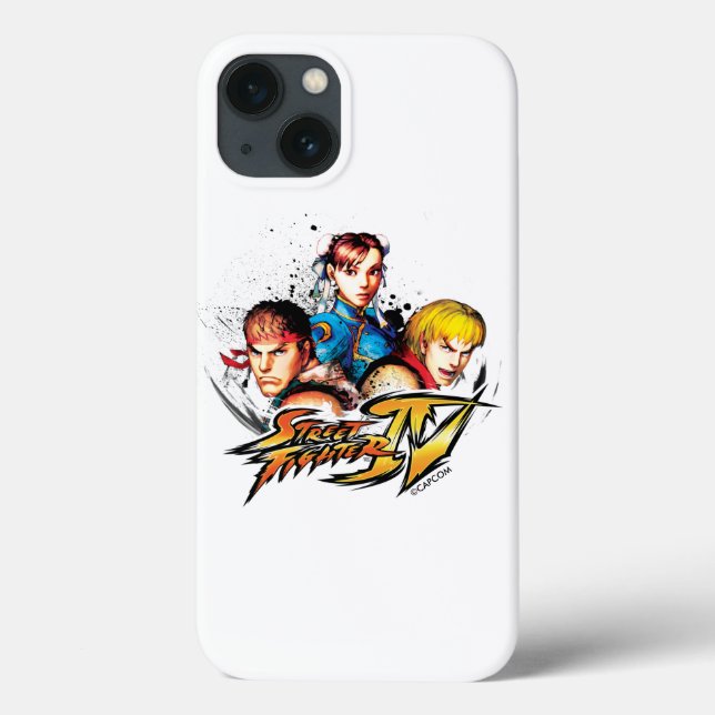 Ryu, Ken & Chun-Li Case-Mate iPhone Case (Back)