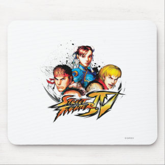 Ryu, Ken & Chun-Li Mouse Pad