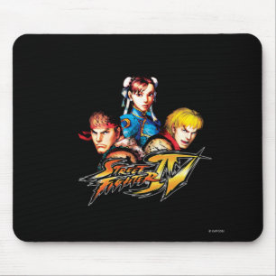 Ryu, Ken & Chun-Li Mouse Pad