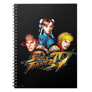 Ryu, Ken & Chun-Li Notebook