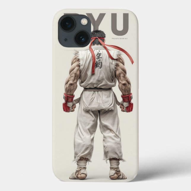Ryu: Master of the Street Fighter Arena Case-Mate iPhone Case (Back)