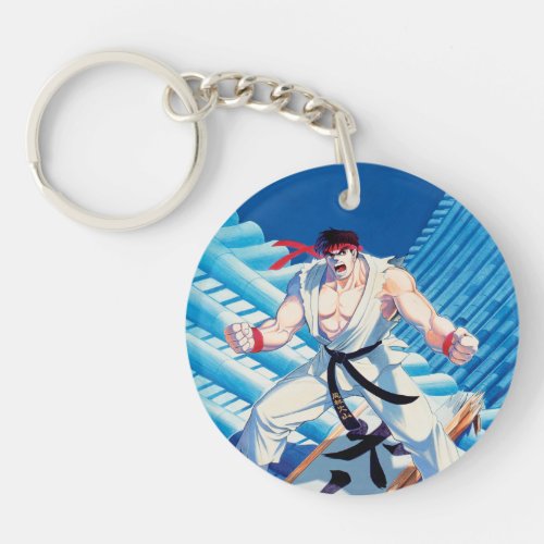 Ryu on Roof Keychain