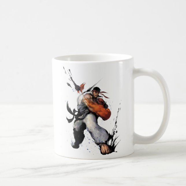 Ryu Punch Coffee Mug (Right)