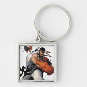 Ryu Punch Keychain