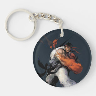 Ryu Punch Keychain