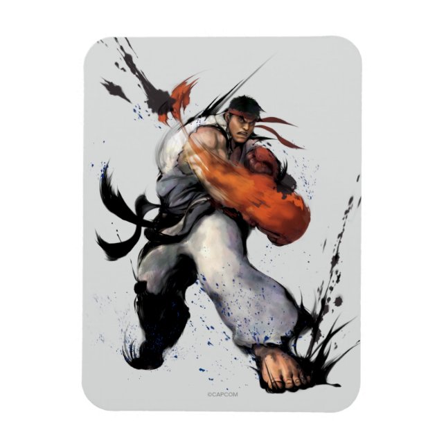 Ryu Punch Magnet (Vertical)