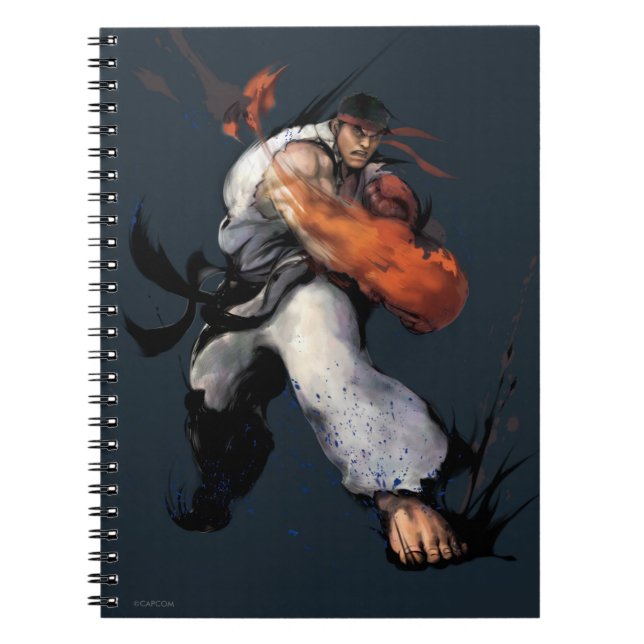 Ryu Punch Notebook (Front)