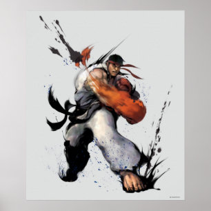 Ryu Punch Poster