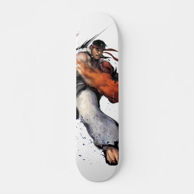 Ryu Punch Skateboard Deck (Front)