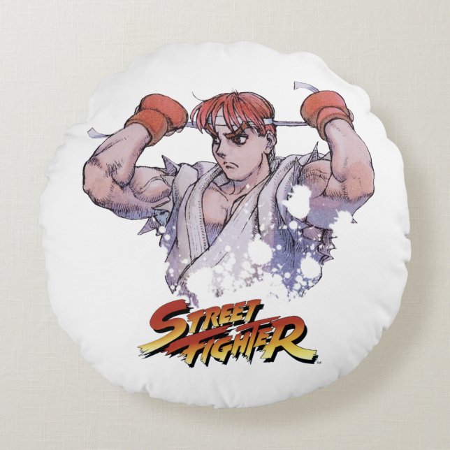 Ryu Round Pillow (Front)