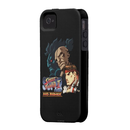 Ryu, Sagat & Akuma Case-Mate iPhone Case (Back Left)