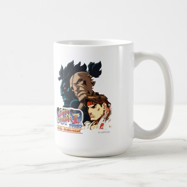 Ryu, Sagat & Akuma Coffee Mug (Right)