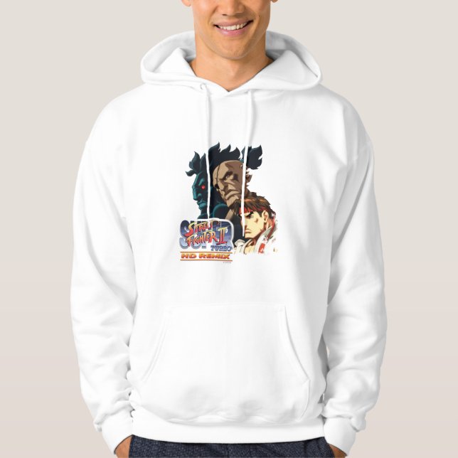 Ryu, Sagat & Akuma Hoodie (Front)