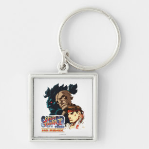 Ryu, Sagat & Akuma Keychain