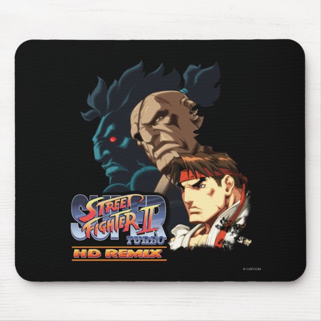 Ryu, Sagat & Akuma Mouse Pad (Front)