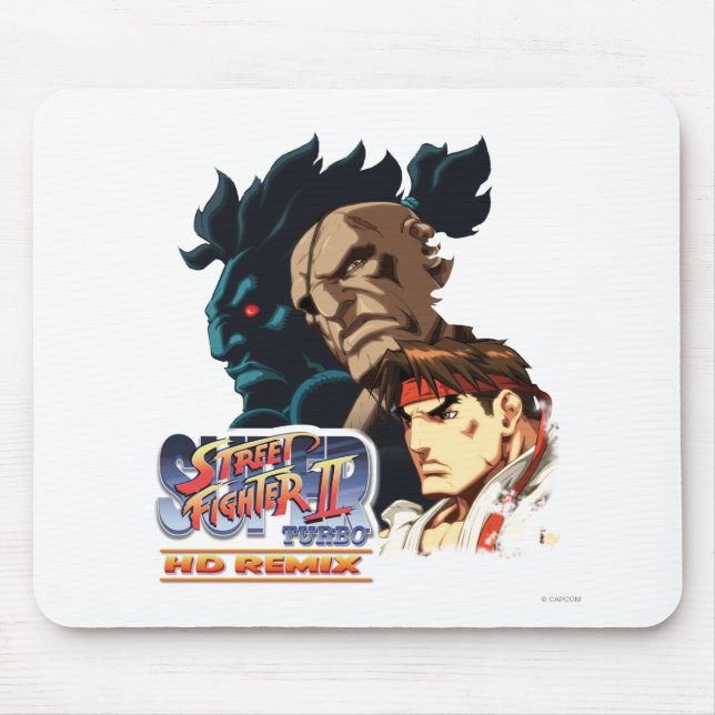 Ryu, Sagat & Akuma Mouse Pad (Front)