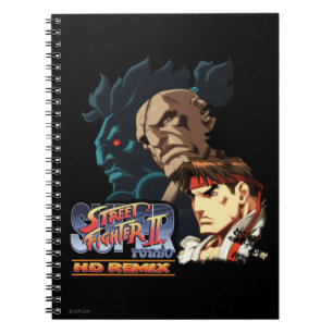 Ryu, Sagat & Akuma Notebook