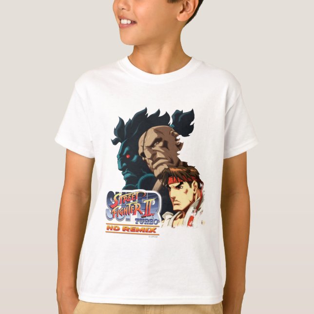 Ryu, Sagat & Akuma T-Shirt (Front)