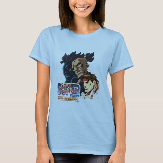 Ryu, Sagat & Akuma T-Shirt (Front)