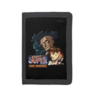 Ryu, Sagat & Akuma Trifold Wallet