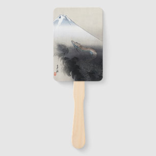 Ryu Shoten: Ascending Dragon over Fuji, Japan Hand Fan