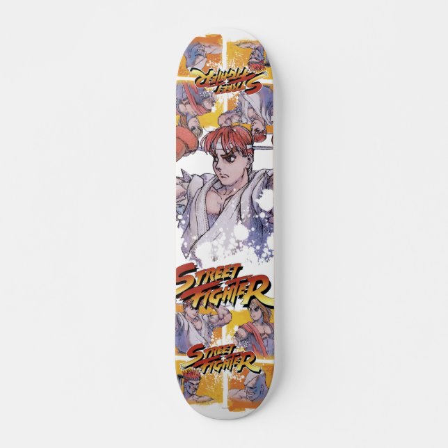 Ryu Skateboard Deck (Front)