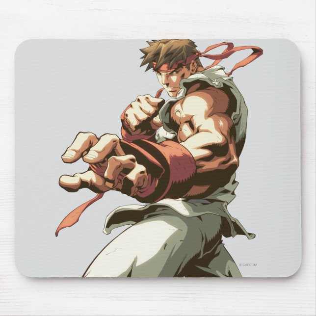 Ryu Stance Mouse Pad (Front)