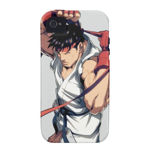 Ryu Tying Headband Case-Mate iPhone Case (Back)
