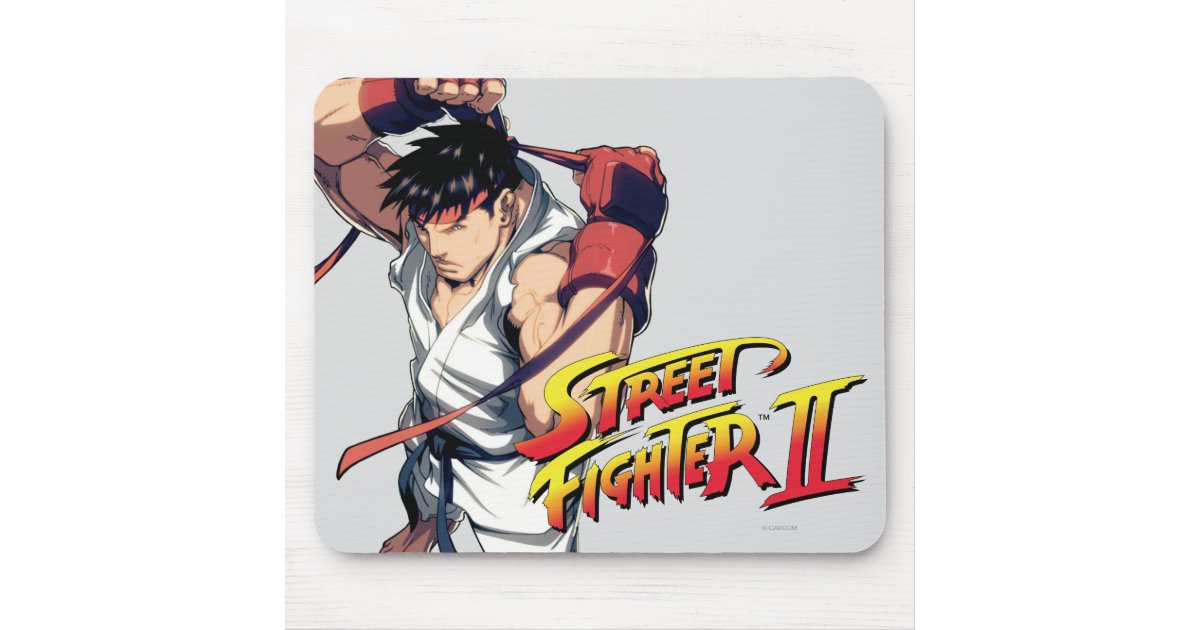 Ryu Tying Headband Mouse Pad Zazzle