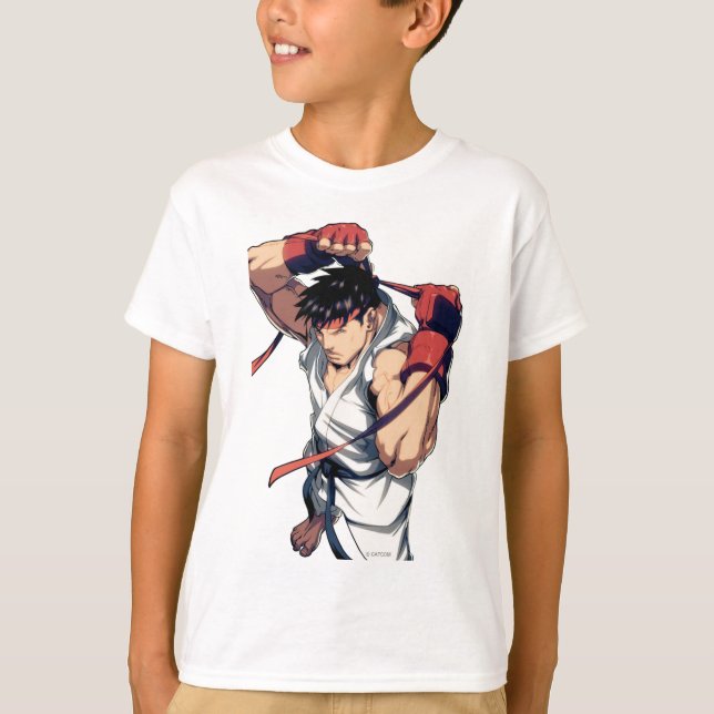 Ryu Tying Headband T-Shirt (Front)