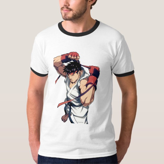 Ryu Tying Headband T-Shirt (Front)
