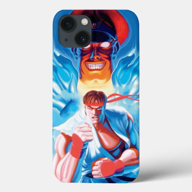 Ryu Versus Bison Case-Mate iPhone Case (Back)