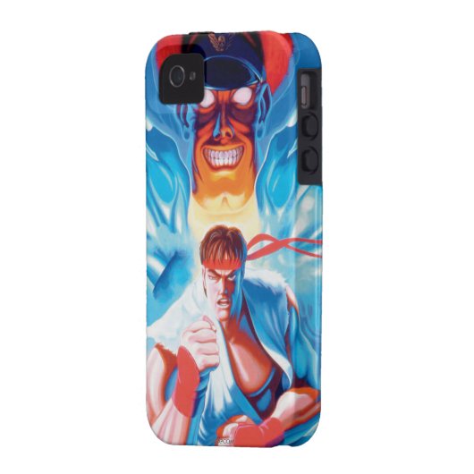 Ryu Versus Bison Case-Mate iPhone Case (Back Left)