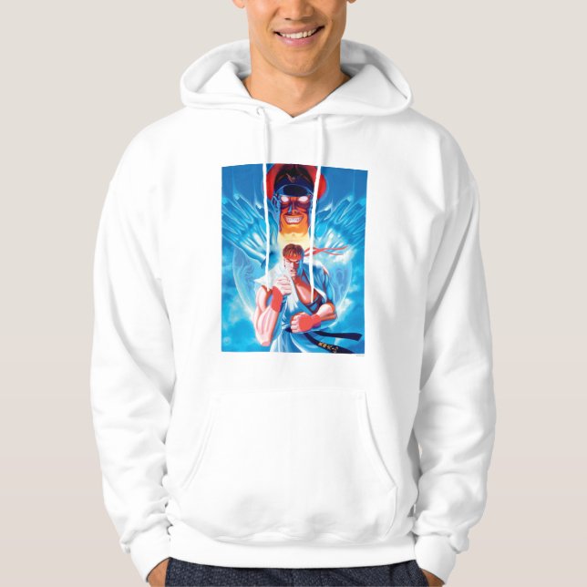 Ryu Versus Bison Hoodie (Front)