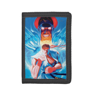 Ryu Versus Bison Tri-fold Wallet