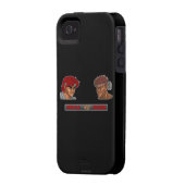 Ryu Vs Adon 2 Case-Mate iPhone Case (Back Left)