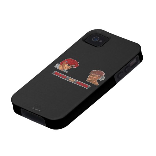 Ryu Vs Adon 2 Case-Mate iPhone Case (Bottom)