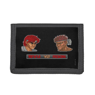 Ryu Vs Adon 2 Tri-fold Wallet