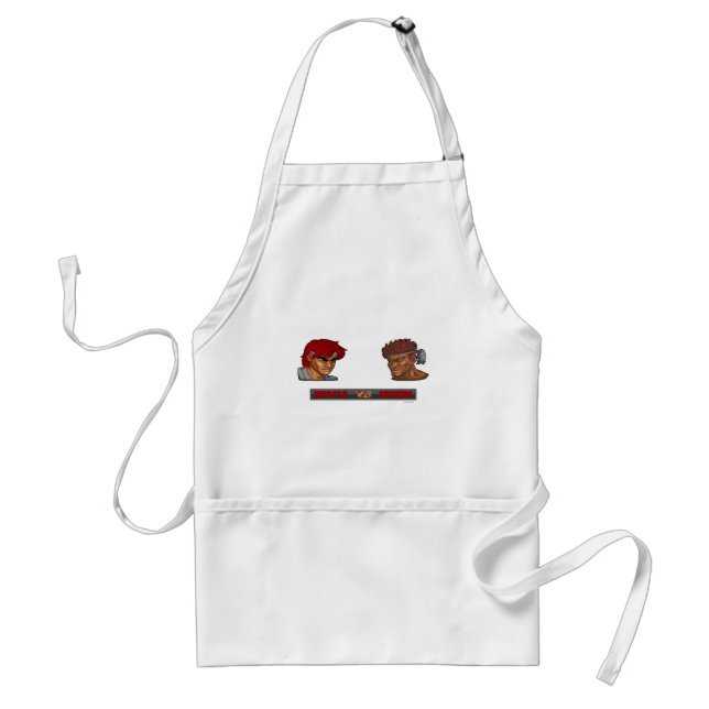 Ryu Vs Adon Adult Apron (Front)