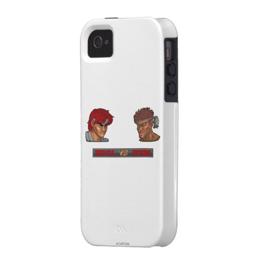 Ryu Vs Adon Case-Mate iPhone Case (Back Left)