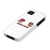 Ryu Vs Adon Case-Mate iPhone Case (Bottom)
