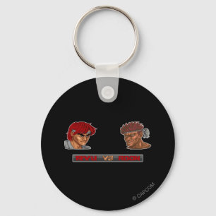 Ryu Vs Adon Keychain